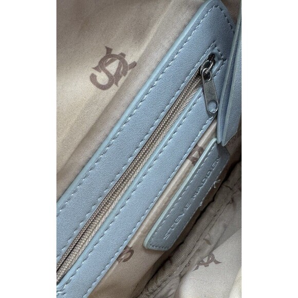 Steve Madden Maxima Crossbody Bag Blue Fanny pack bling - Picture 13 of 13